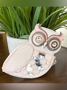 Kate Spade Owl “Blaze a Trail” coin purse